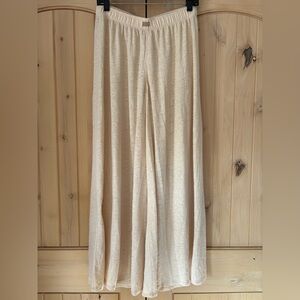 Lunya Linen Knit Wide Leg Pant